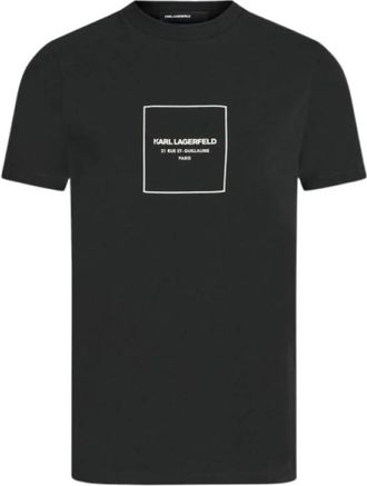 Karl Lagerfeld T-shirt - Heren - T-shirts - Zwart - M - Tops