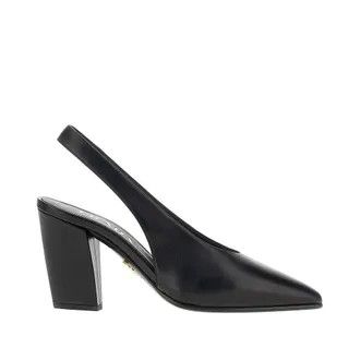 Prada Leather slingback pumps Woman 36