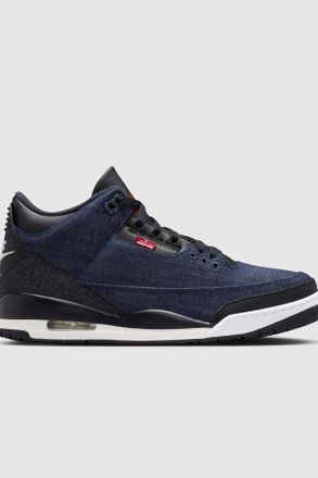 Levi's Air Jordan 3 x Levis Zapatillas de denim &iacute;ndigo crudo - Hombre - 42.5 - Azul / X Jordan Rigid