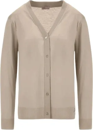 Herno Truien & Vesten, Dames, Beige, XS, Cardigans