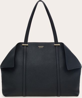 Ferragamo Women Folded tote bag (L) Black