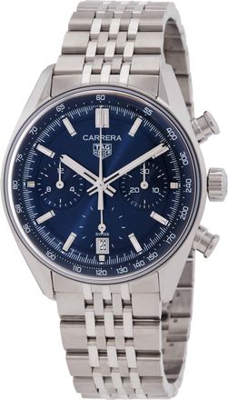 Tag Heuer Carrera Chronograph Automatic Blue Dial Mens Watch CBS2212.BA0048