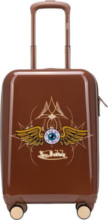 Von Dutch Eyeflight 20In Expandable Hardside Spinner Carry-On Suitcase