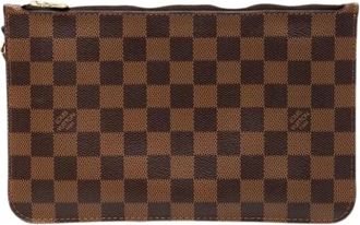 Louis Vuitton Pre-owned Clutches, female, Brown, Size: ONE SIZE Pre-owned Vintage Plastic Clutch