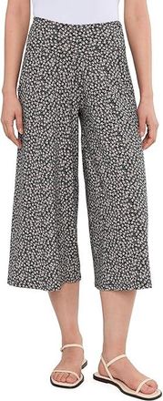 Toad&Co Chaka Culotte Pants Womens Dress Pants Salt Ditsy Print : LG (US 12-14) 21.5, Cotton/Elastane/Lyocell