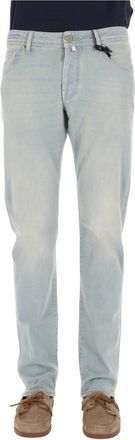 Jacob Cohen Slim-fit Jeans, male, Blue, Size: W33 Nick Slim Jeans