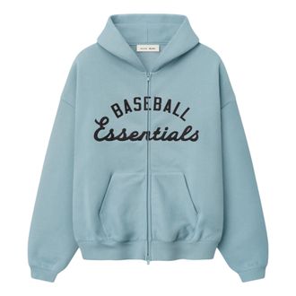 Fear of God x MLB Full Zip Sport Hoodie Stone Blue RW00253-0131