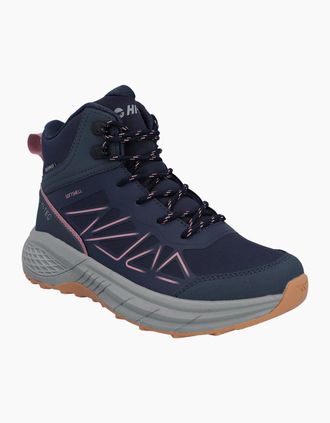 Hi-Tec Womens Hi-Tec Litespeed Mid Womens Stratified Sea/Cedar Wood/Grey Hiking Boots - Size: 6