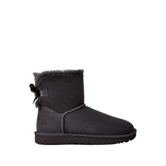 UGG Mini Bailey Bow II Obsidian 1016501-OBS Womens