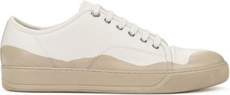 Lanvin ECRU/WHITE DBB1 LOW TOP SNEAKERS