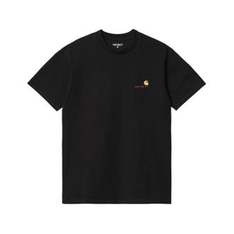 Carhartt Work in Progress Hombre, Camisetas, Negro, Talla: L