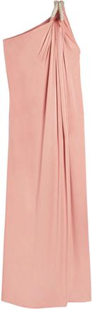 Stella McCartney One Shoulder Gown in Martini Pink Size L