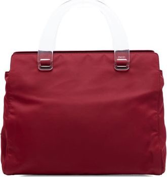 Prada Pre-owned Prada Tessuto Acrylic Handle Bag TK415IEP0C0AJ3WS