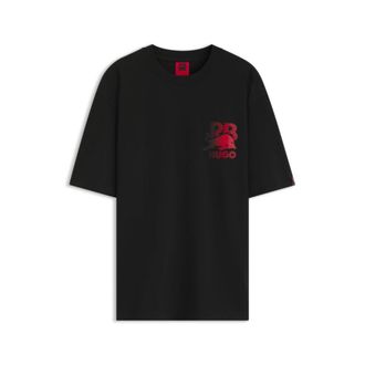 HUGO BOSS x RB Cotton T-shirt with bull motif