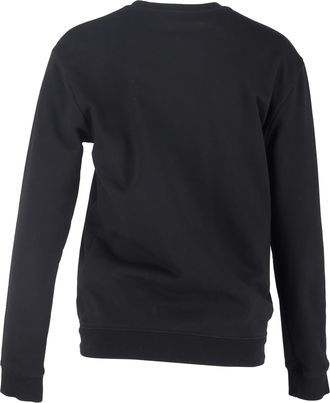 Alexander McQueen MCQ fluwelen trui met logo in zwart katoen