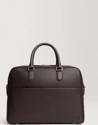 Carl Friedrik Dunloe Briefcase in Chocolate at Nordstrom