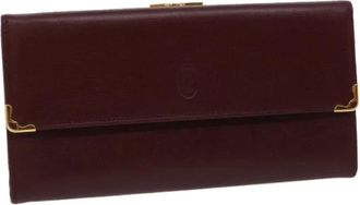 Cartier Pre-owned Wallets, female, Red, Size: ONE SIZE Pre-owned Vintage Wallet
