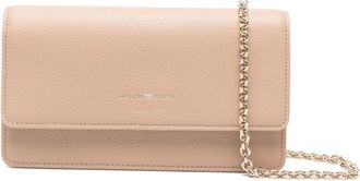 Emporio Armani Leather Wallet On Chain