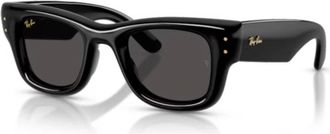 Ray-Ban Sole Zonnebril - unisex - Zonnebrillen - Zwart - 47 MM - Accessoires