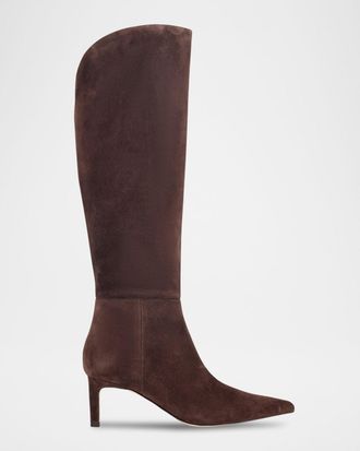 Marc Fisher Esmee Suede Knee-High Boots