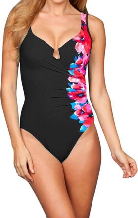 Miraclesuit Escape Underwire One Piece Swimsuit In Garland