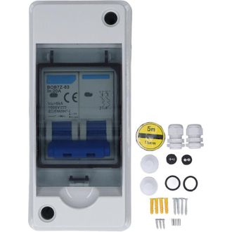 OEM Caja De Desconexi&oacute;n Impermeable Con Interruptor Combinador Fotovoltaico Mcb De 1000 V Cc Y 20 A Con Distribuci&oacute;n -crezuo