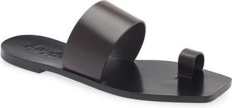 Aeyde Sibel Sandal in Moka at Nordstrom, Size 37.5