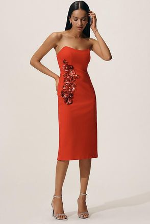 Elliatt Yasmine Strapless Midi Dress