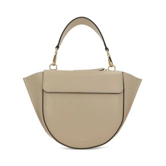 Wandler Handbags, female, Beige, Size: ONE SIZE Hortensia Small Top-handle Bag
