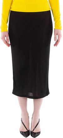 Bally Elegant Black Midi Skirt, Size Medium