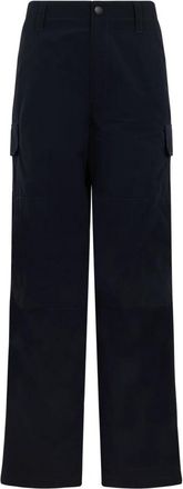 Burberry Nylon Cargo Broek - Heren - Wijde Broeken - Blauw - L - Nylon - Broeken