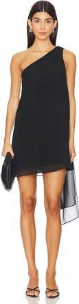 Amanda Uprichard Elisa Mini Dress In Black