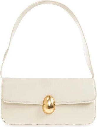 Neous Phoenix East West Schoudertas - Dames - Schoudertassen - Beige - ONE Size - Leer - Tassen