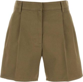 Prada Green cotton shorts