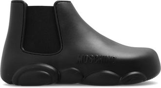 Moschino Rain Boots - Dames - Regenlaarzen - Zwart - 39 EU - Schoenen