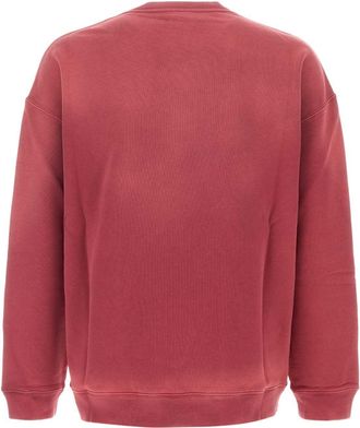 Loewe Mens Red Cotton Sweatshirt Exterior: Felpe Sweater