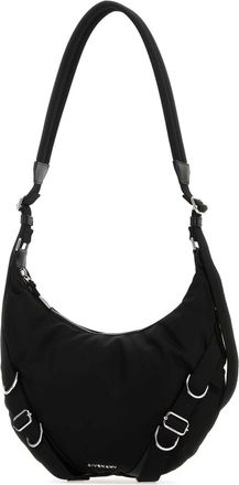 Givenchy Mens Voyou Crossbody Bag Black Polyamide Acrylic