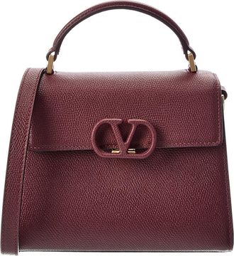Valentino Vsling Mini Leather Satchel