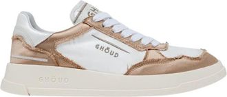 Ghoud Lage Satijnen Sneakers - Dames - Sneakers - Beige - 39 EU - Satijn - Schoenen