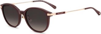 Kate Spade New York KS Karlyn 2/F/S Asian Fit 6K3/HA Womens Sunglasses Burgundy Size 54