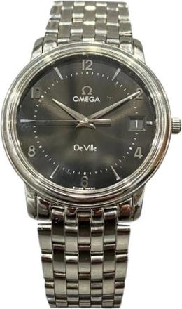 Omega Pre-owned Watches, male, Black, Size: ONE SIZE Pre-owned Vintage Wristwatch