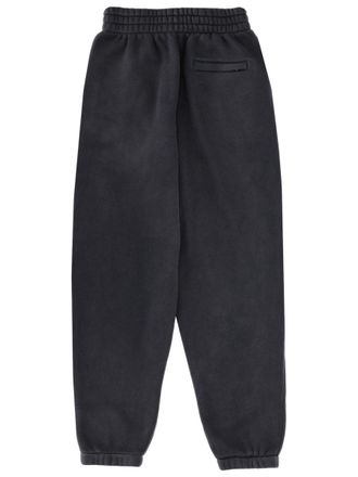 T Alexander Wang Logo Cotton Jogger Pants - Black