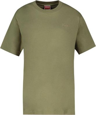 Kenzo Mens T-Shirt Green Cotton