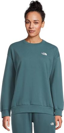 The North Face Evolution Embroidered Oversized Crew Womens Sweatshirt Space : XS, Cotton/Polyester