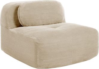 Urban Meuble Sill&oacute;n modular en pana beige