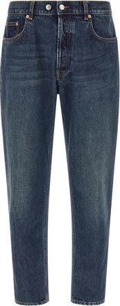 Department Five Blue Mid Rise Jeans