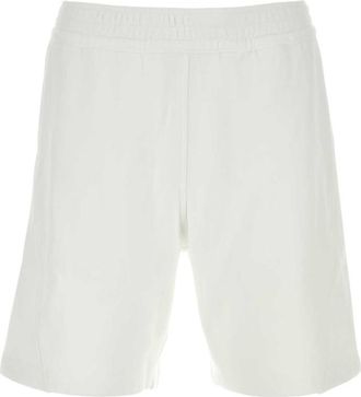 Givenchy White Solid Shorts