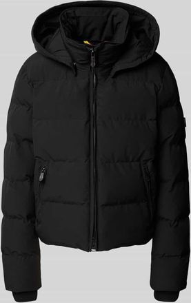 Wellensteyn Steppjacke mit Kapuze Modell Goldmine in Black, Größe XL