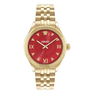Versace Accessoires, Dames, Geel, ONE Size, Ve 2S01325 Horloge