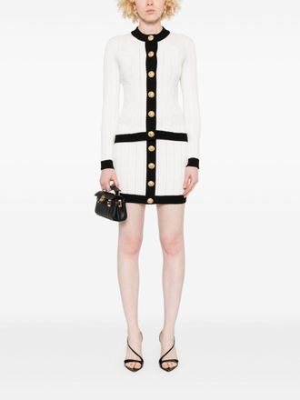 Balmain Gebreide Coltrui Cardigan